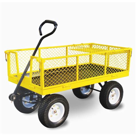 At Lowe’s, we offer heavy-duty four-wheeled and two-wheeled carts in a range of sizes to fit your needs. . Garden cart lowes